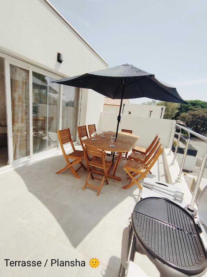 La Villa Yucca Vias Plage - 300M Plage Et Centre Exterior photo